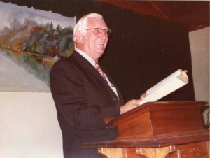 Grandpa Wray preaching