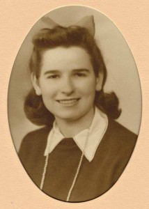 Mom as a teenager